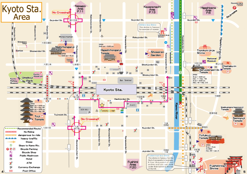 Cycling Map 