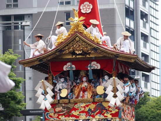 祇園祭 自転車