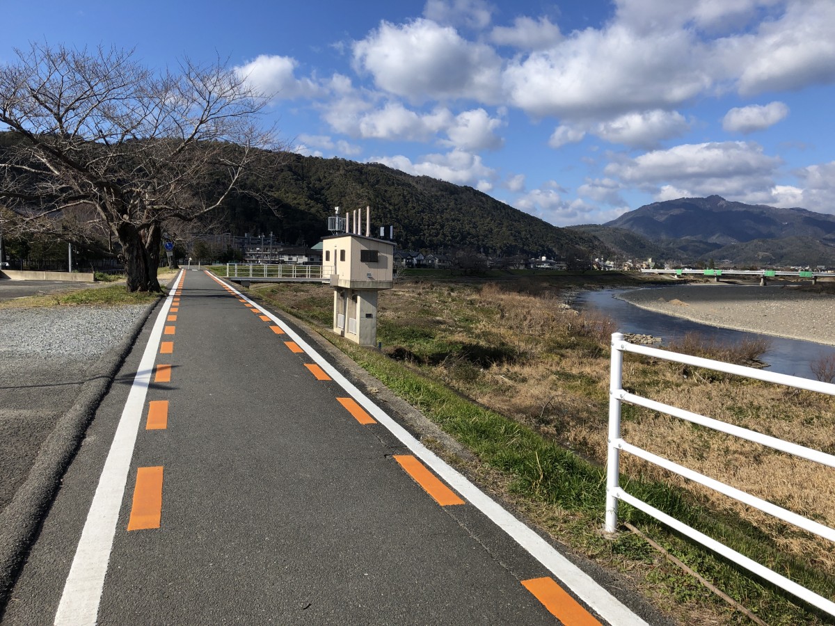 京都市内から自転車で木津川まで